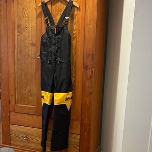 Ski-Doo Black and Yellow Snow Bib